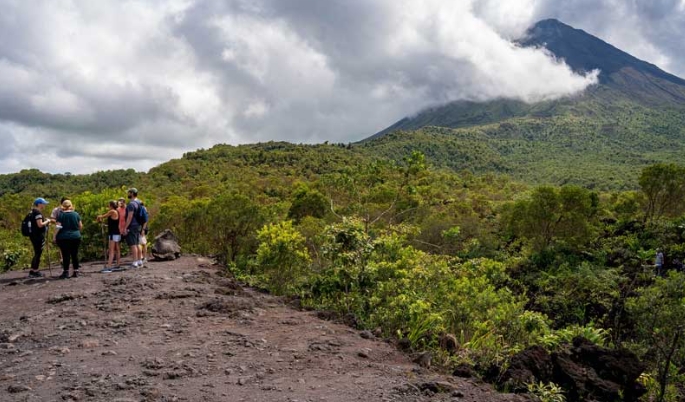 1968 volcano hike