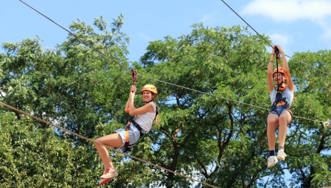 gripped aerial adventure park