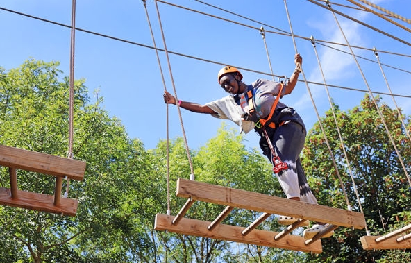 gripped aerial adventure park