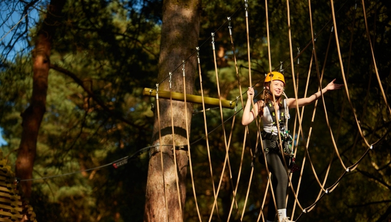 aerial trekking center parcs