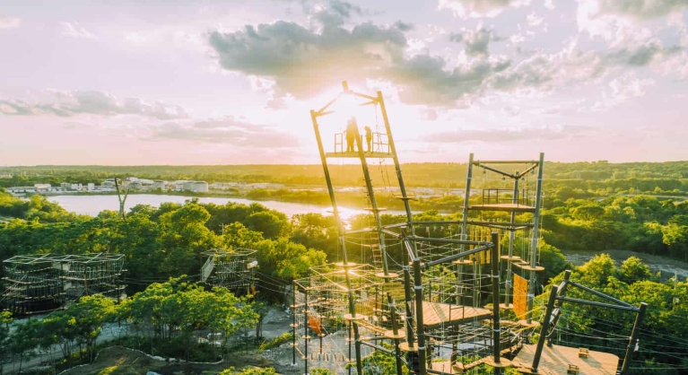 aerial challenge course near me
