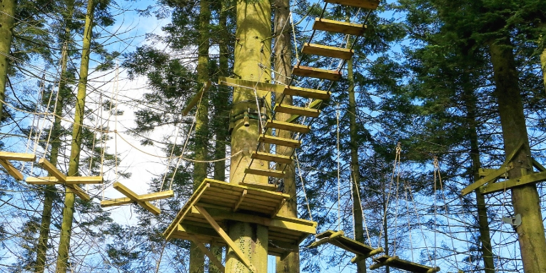 aerial adventure center parcs
