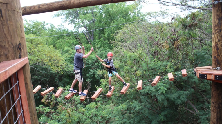 the aerial adventure park