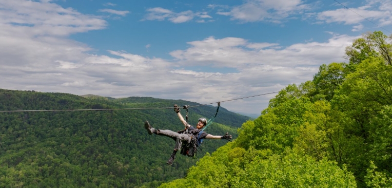 highlands aerial park zipline
