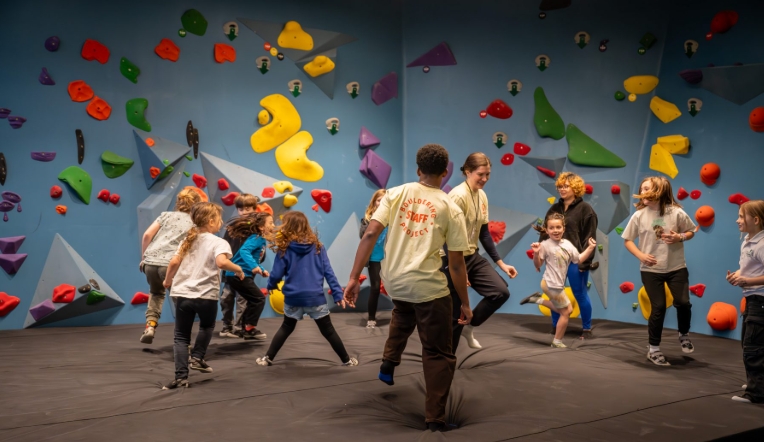 the bouldering project
