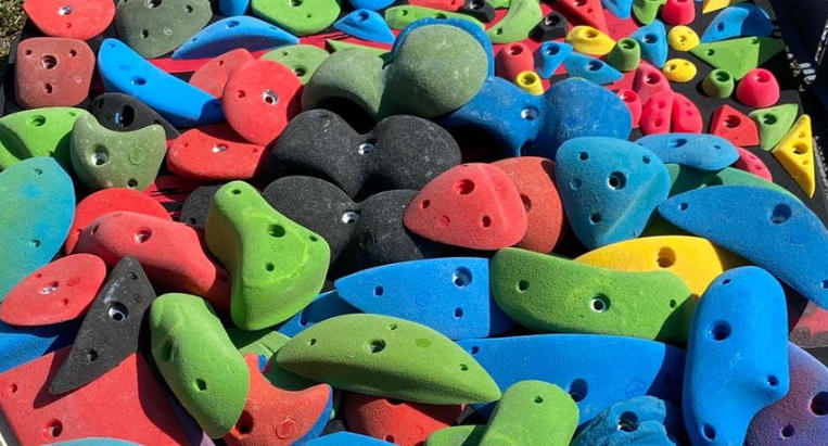 bulk climbing holds