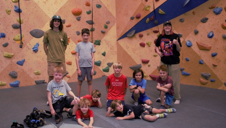 rock climbing camp near me