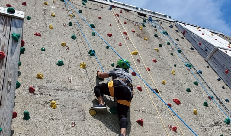 climbing wall