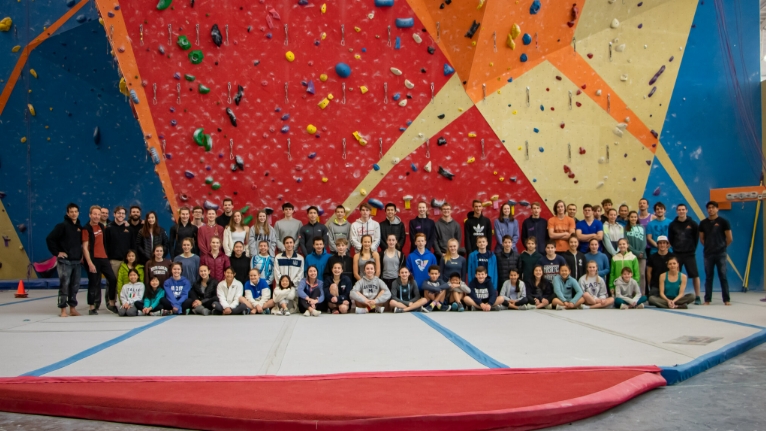 summit rock climbing