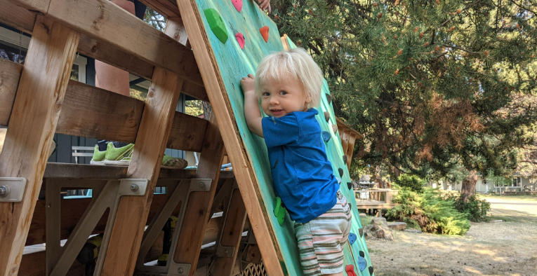 outdoor bouldering wall