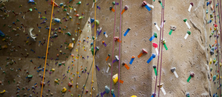 rock climbing at home