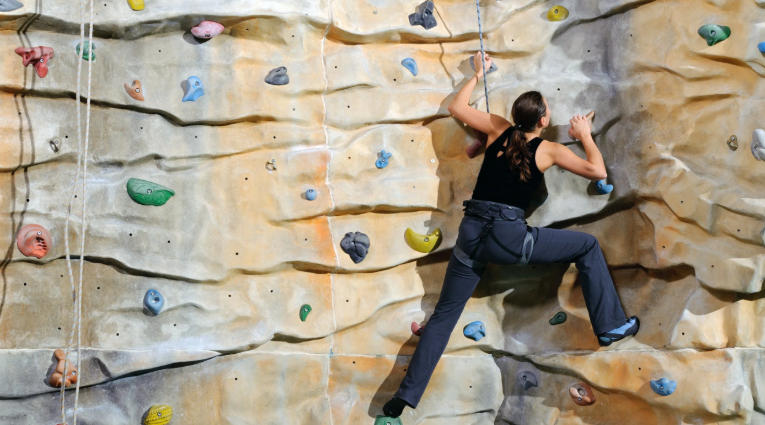 hard rock rock climbing