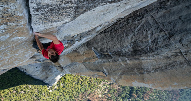 extreme rock climbing