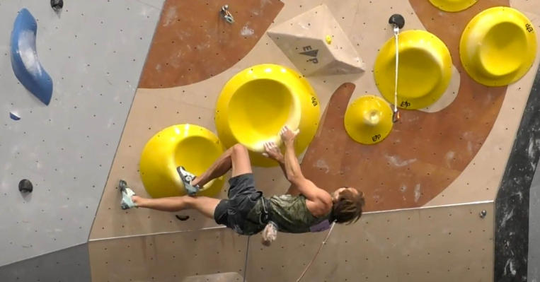 competitive rock climbing