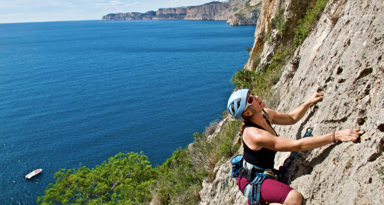 limestone climbing