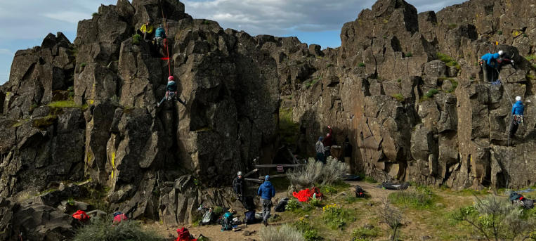 columbia rock climbing