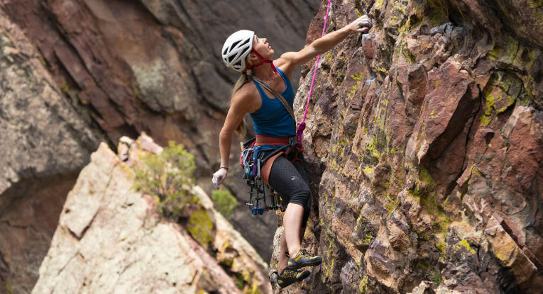 canyon climbing