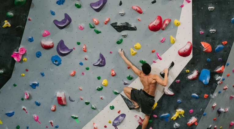 core rock climbing