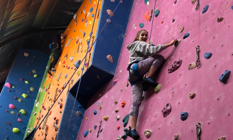 cave rock climbing